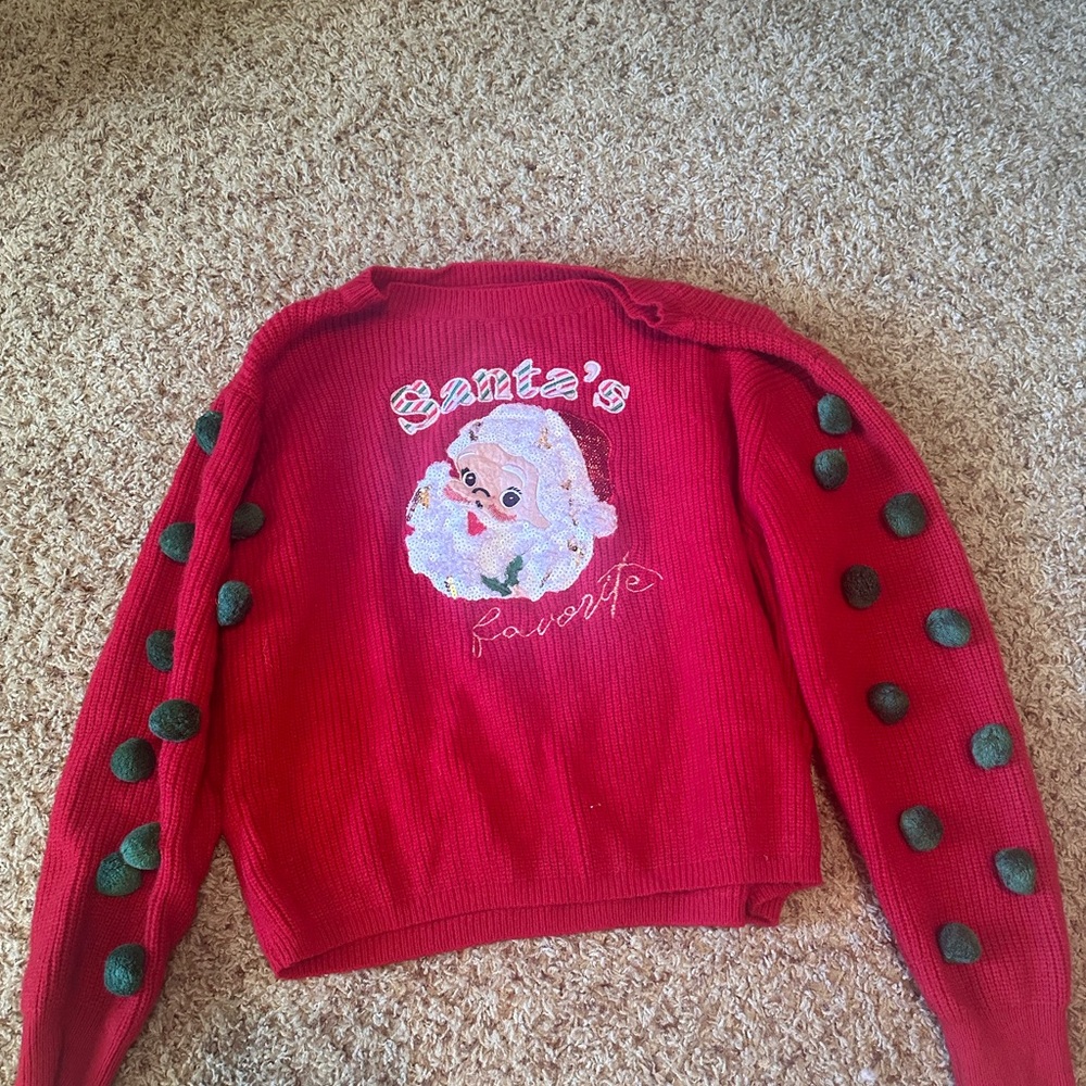 Red Santa's Favorite Sweater